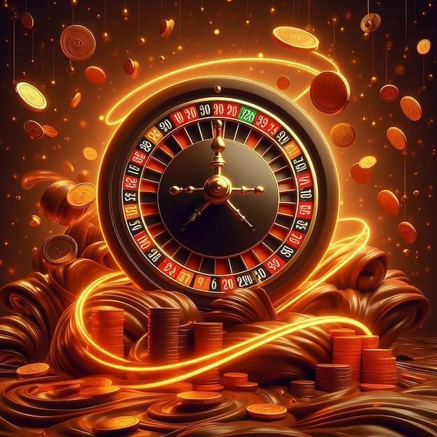 Layar permainan Monopoly Live menampilkan roda putaran, papan Monopoly, dan dealer langsung